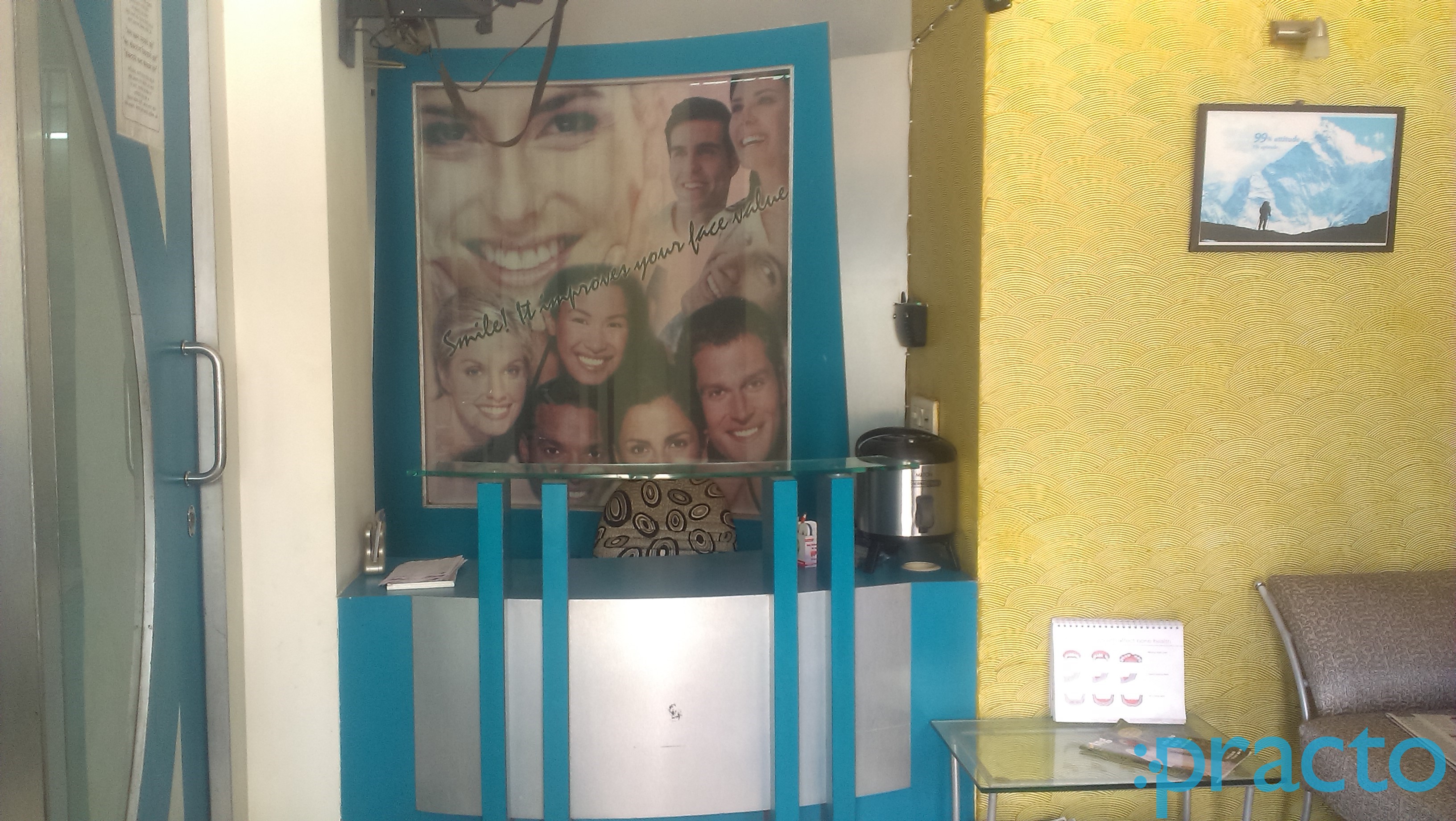 Reception at Dr. Gadakh's Dental Clinic Indira Nagar Nashik