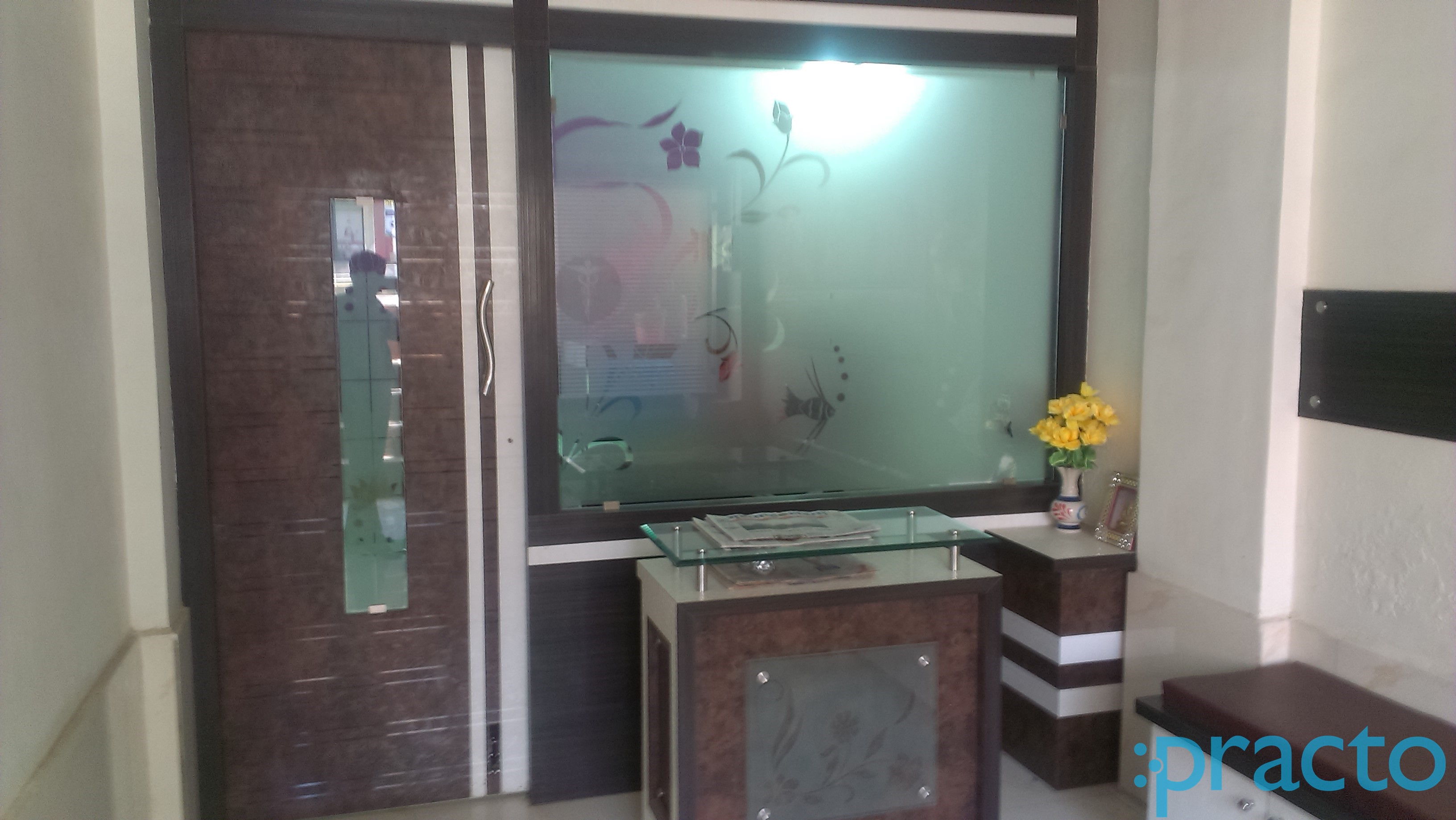 Reception at Om Homoeopathic Clinic Indira Nagar Nashik