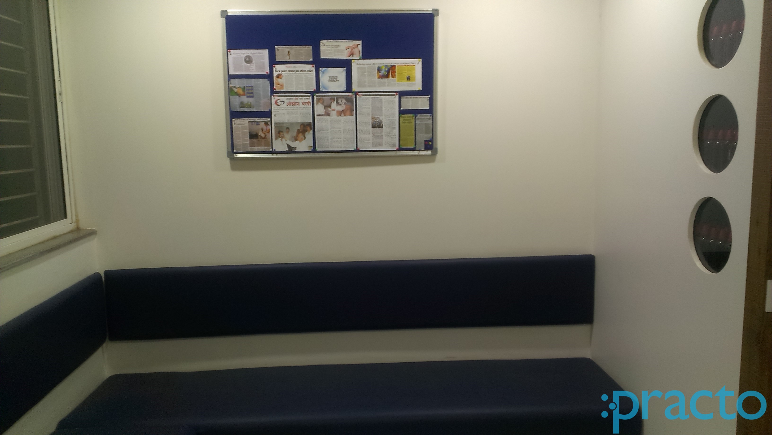 Waiting Area at Dr. Ateef Healix Homoeopathic Clinic & Ozone Centre Kalpataru Nagar Nashik