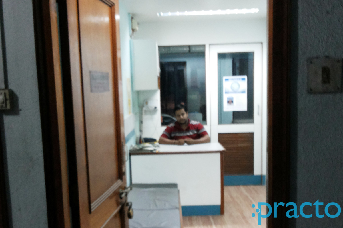 Entrance at Dr A G Huprikar Clinic Karve Nagar Pune