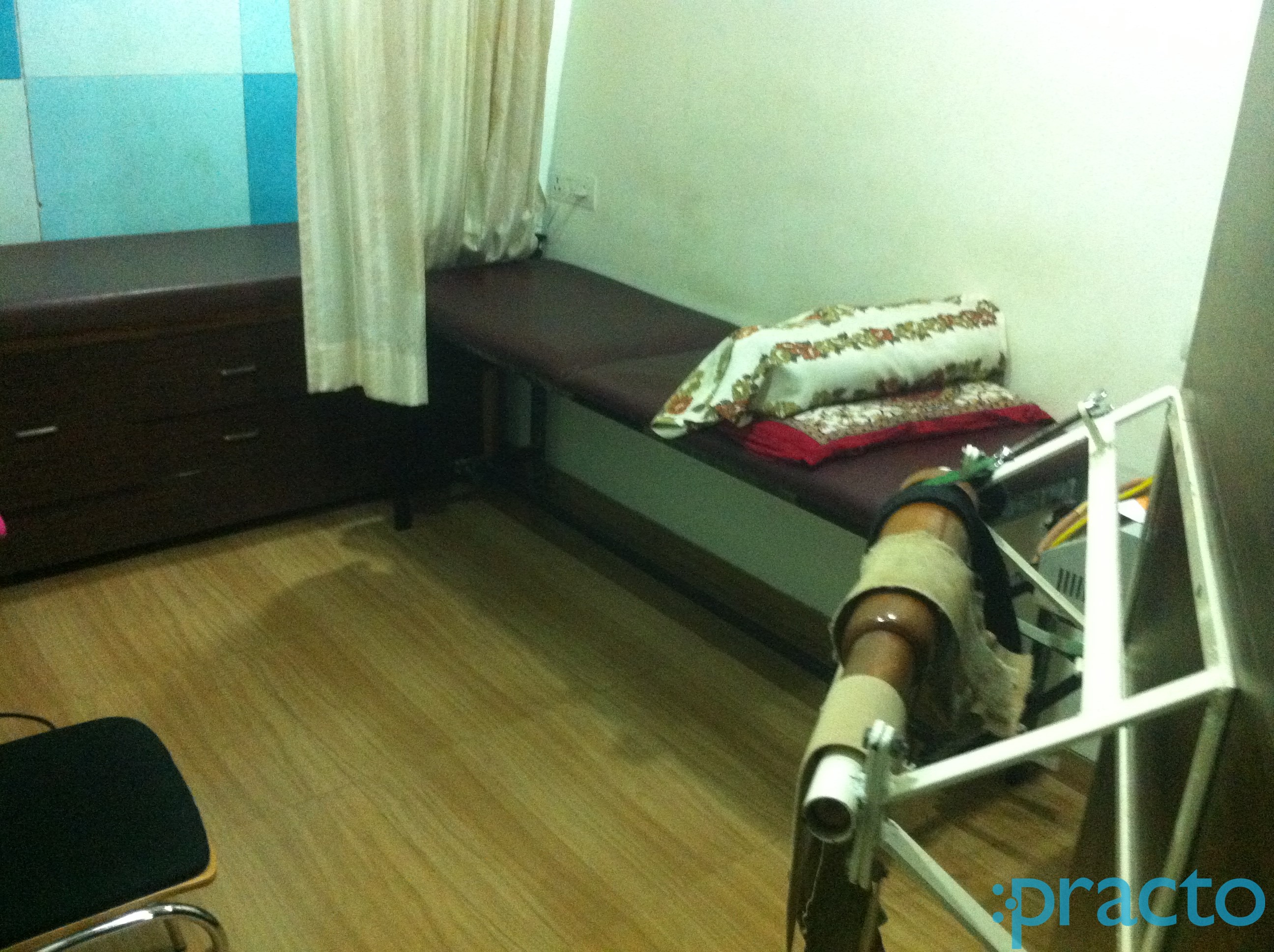 Waiting Area at Balaji Physiotherapy Clinic Gotri Vadodara