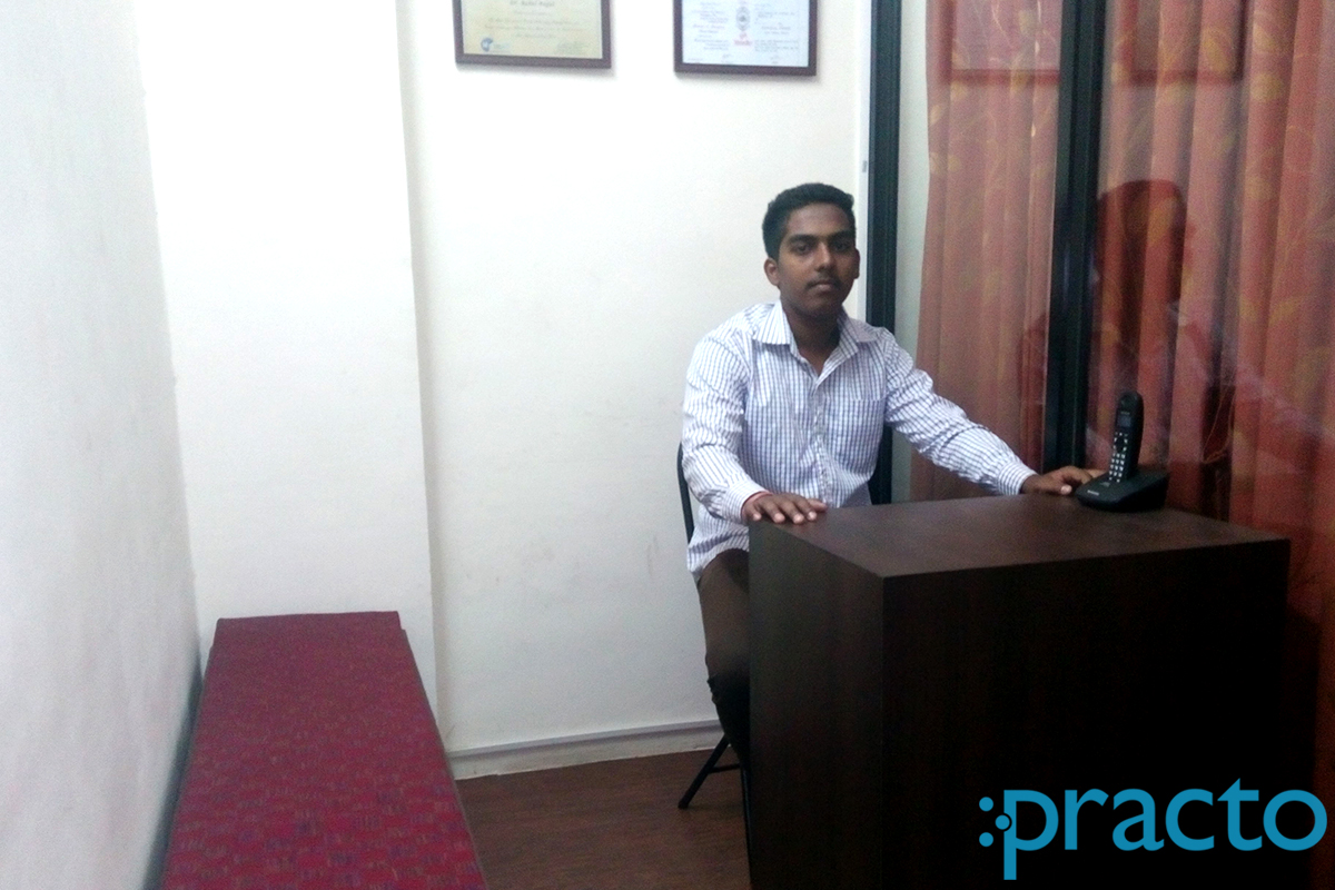 Reception at Bone & Joint Clinic Model Colony Pune
