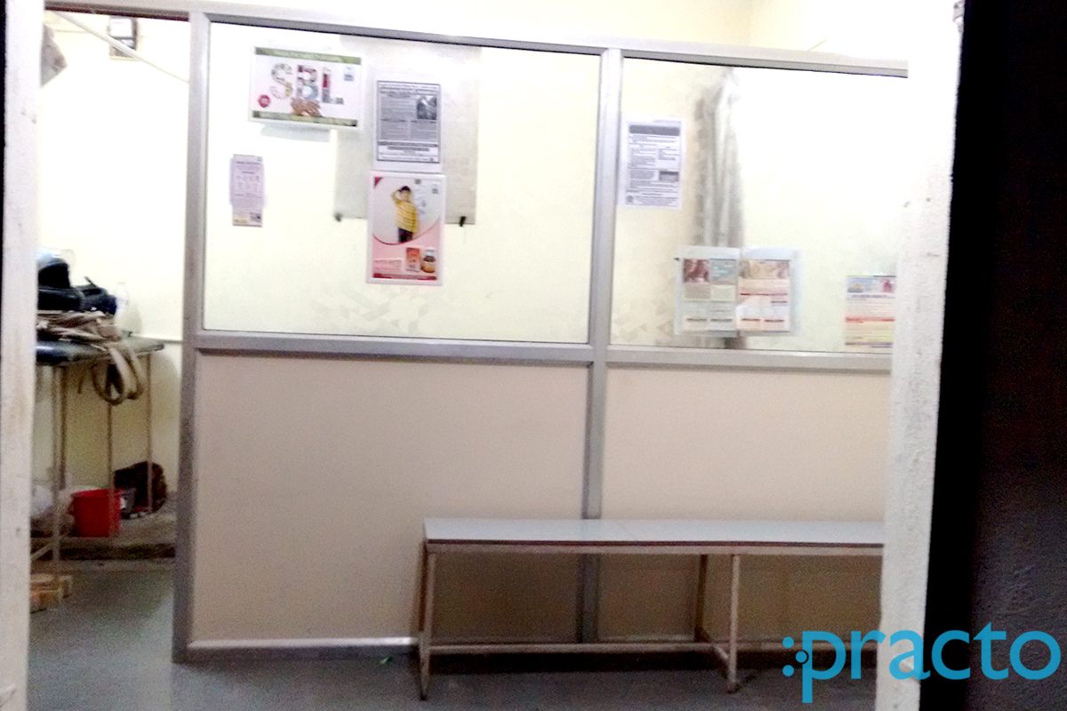 Waiting Area at Life Line Clinic Thergaon Pune