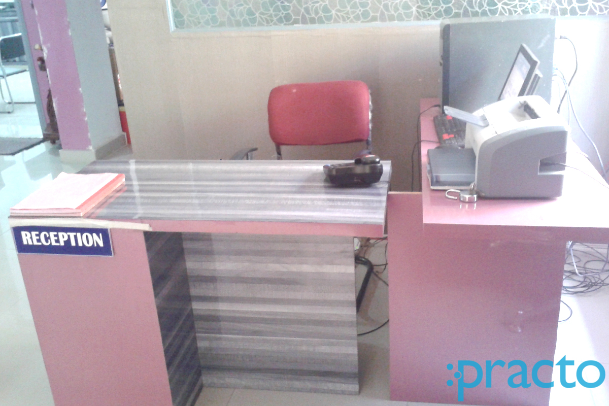 Reception at Sai Sathvik Advanced Dental Care Centre Suchitra Circle Hyderabad