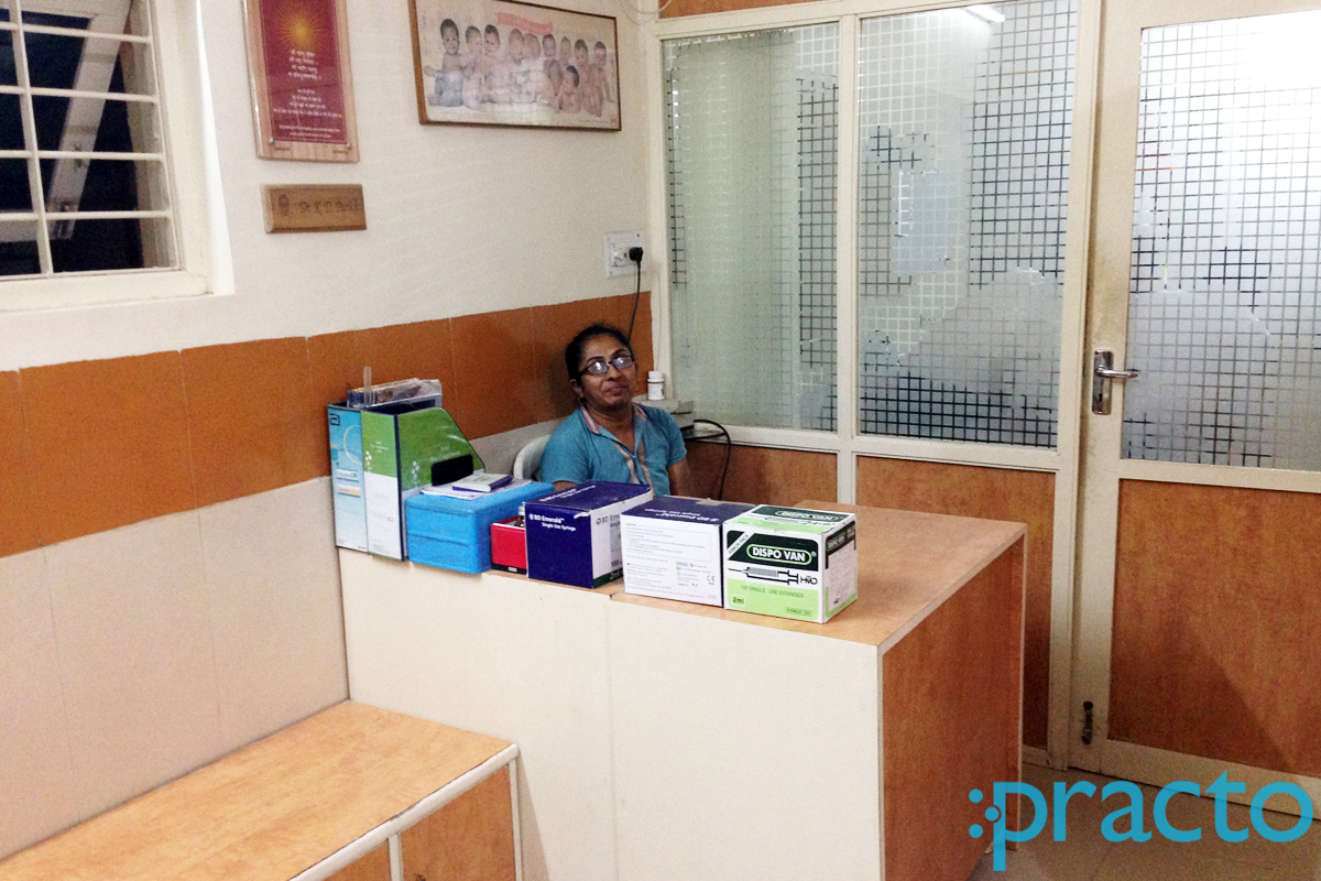 Reception at Lisha Clinic Subhanpura Vadodara