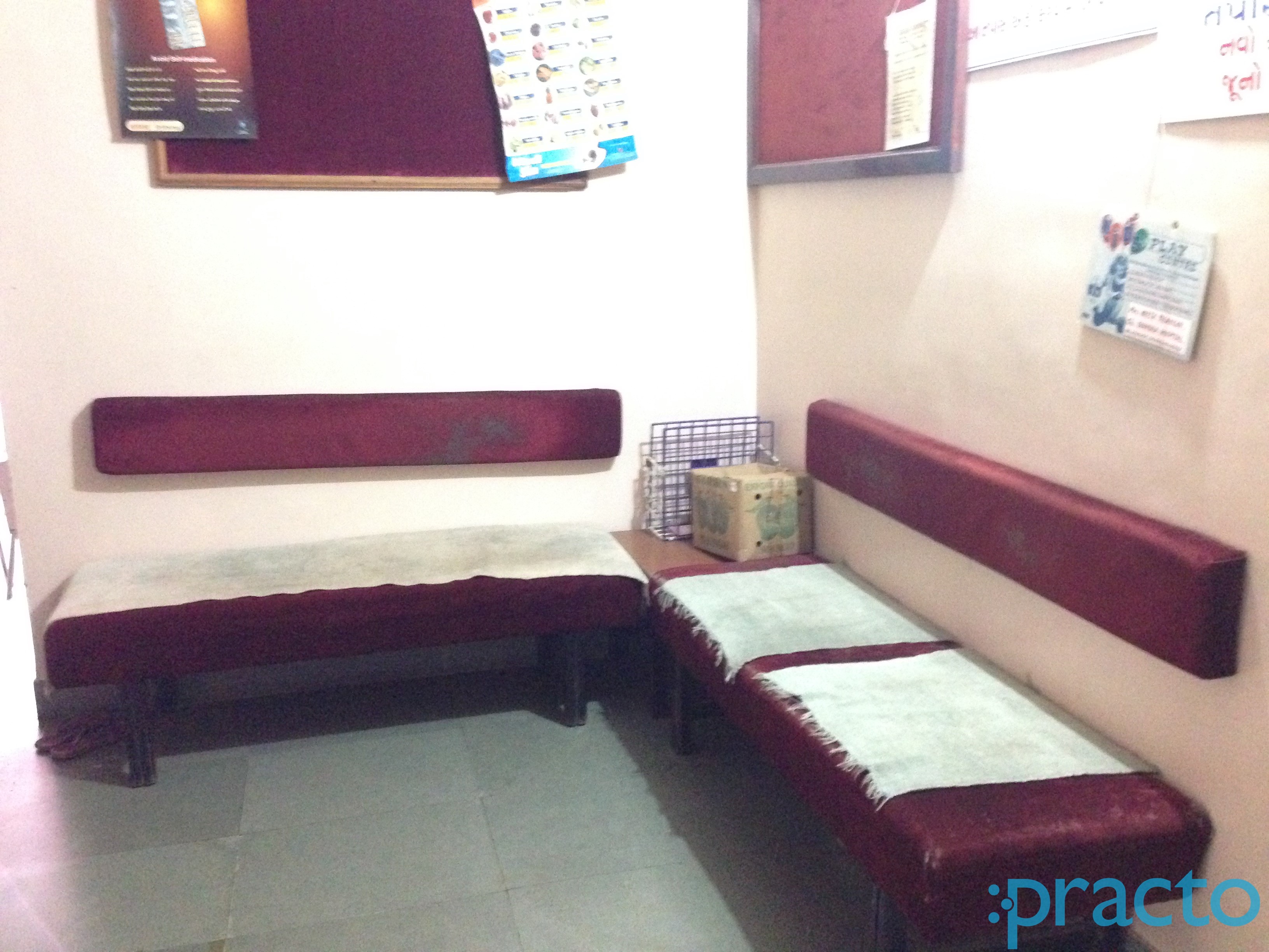 Waiting Area at Suvidha Maternity Hospital Subhanpura Vadodara
