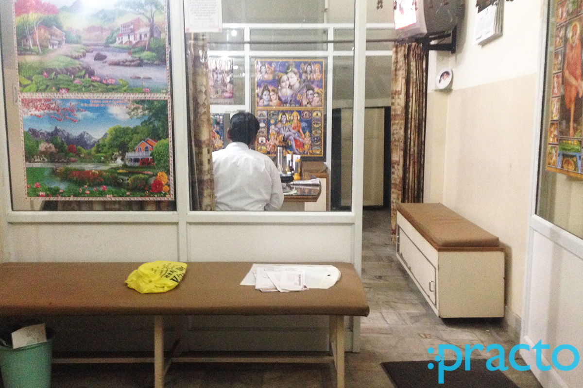 Waiting Area at Dr. Dinesh Mohan Gupta's Clinic Prahlad Nagar Meerut
