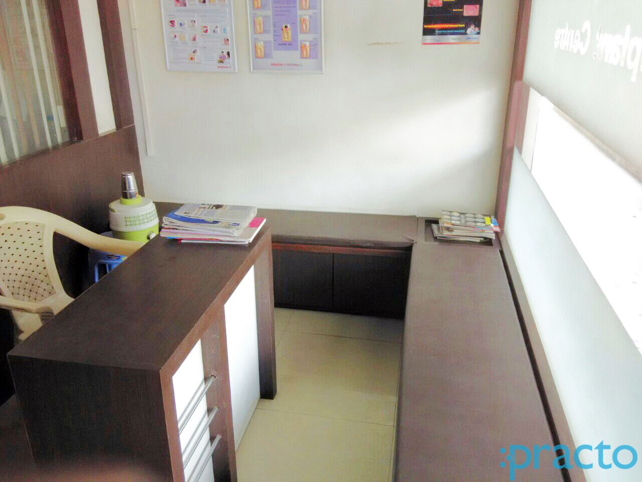 Waiting Area at Khalikar Dental Clinic Chetana Nagar Aurangabad