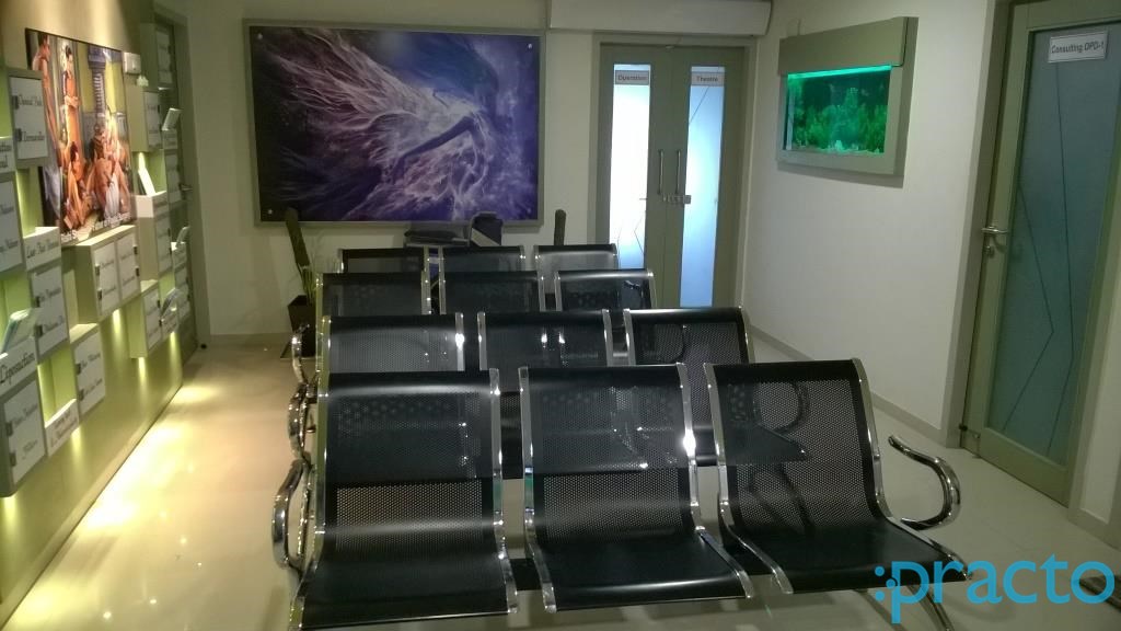 Waiting Area at Elegance Hair & Cosmetic Laser Clinic Pal Bhatha Surat