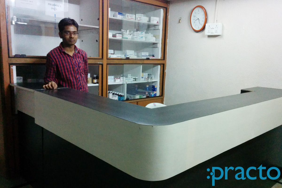 Reception at Adhithi Ent/ Head and Neck Clinic Saroor Nagar Hyderabad