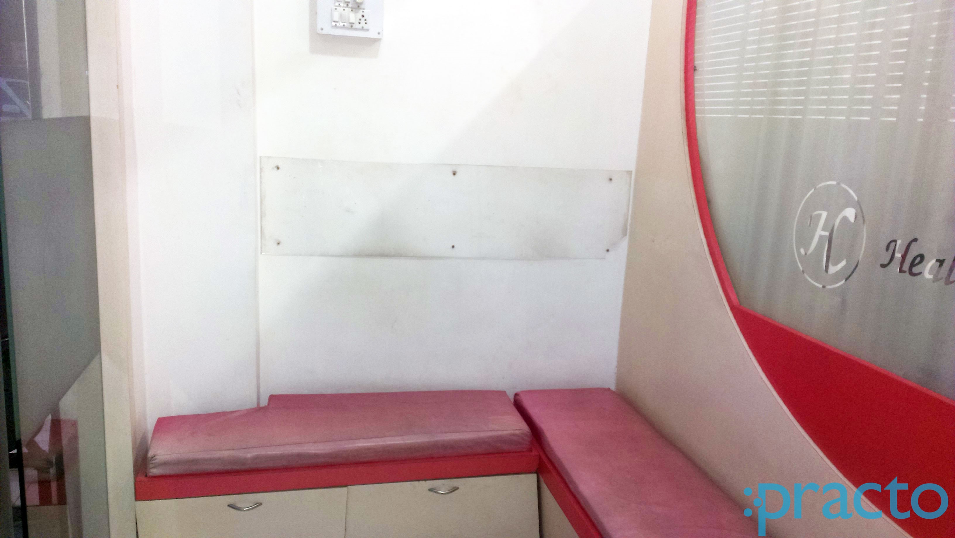 Waiting Area at Health On Homoeopathic Clinic Dr.Homi Bhabha Nagar Nashik