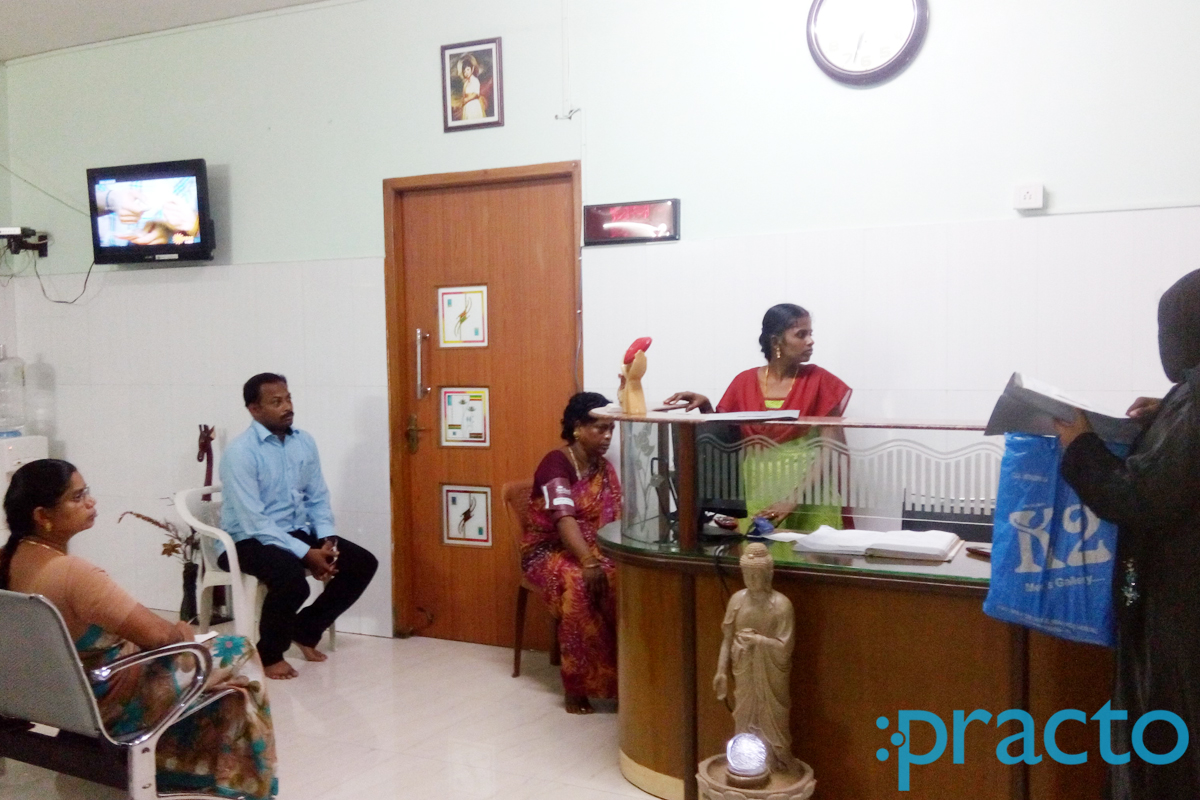 Reception at Ganesh Heart Care Tondiarpet Chennai