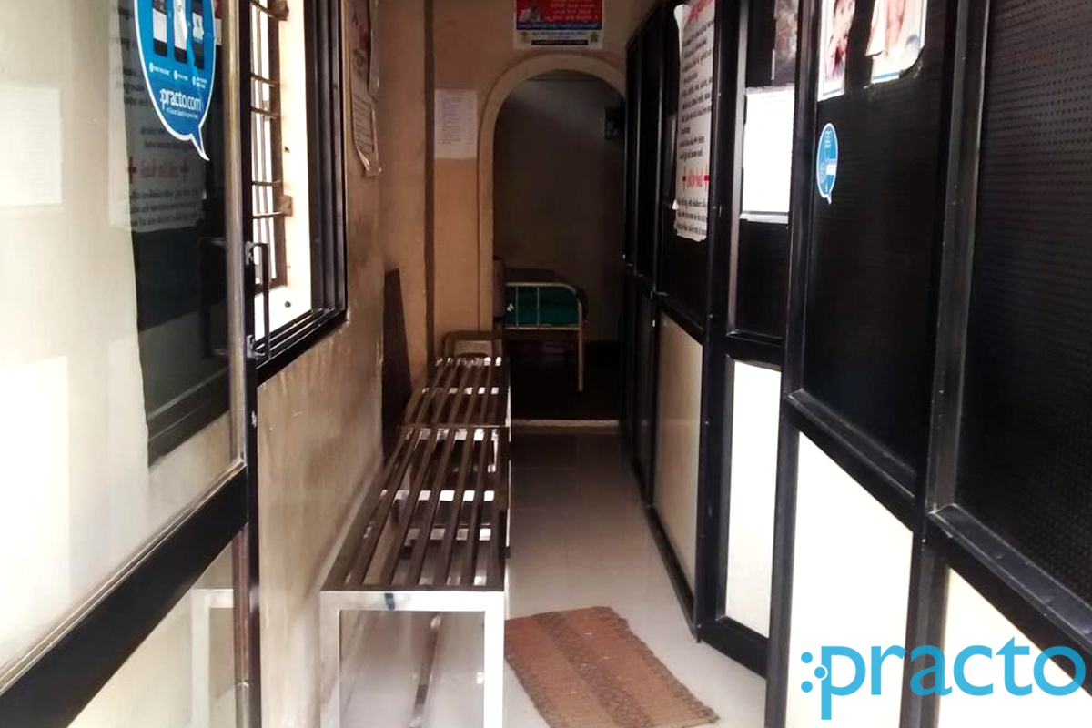 Waiting Area at Krishna Clinic & Nursing Home Godadara Surat
