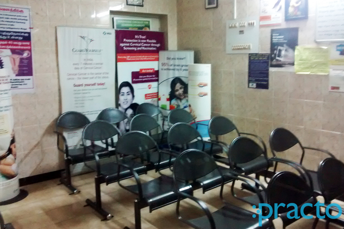 Waiting Area at Dr.V Boopathy Clinic Chromepet Chennai