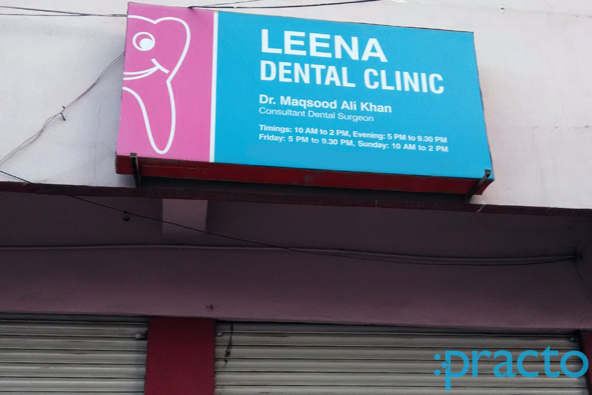 Entrance at Leena Dental Clinic Red Hills Hyderabad