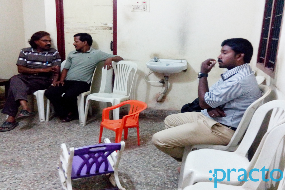 Waiting Area at Dr.Manivannan's Clinic Royapuram Chennai
