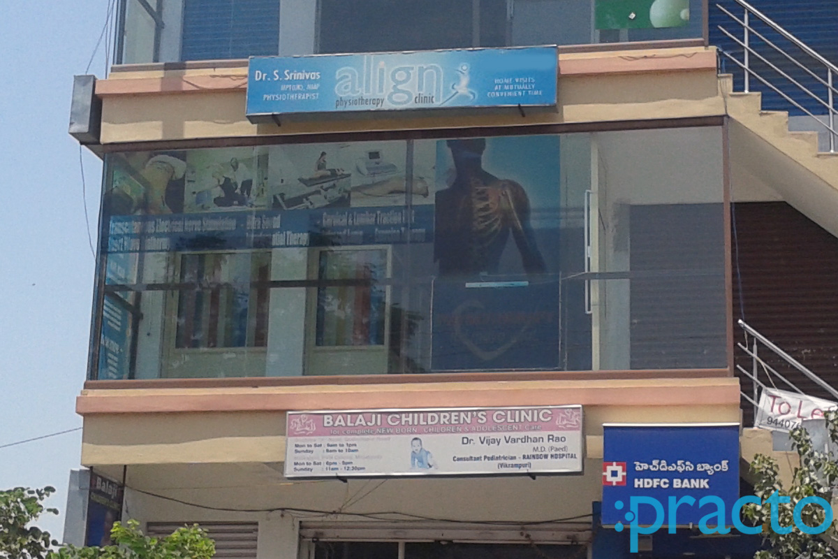 Entrance at Align Physiotheraphy Centre Suchitra Circle Hyderabad