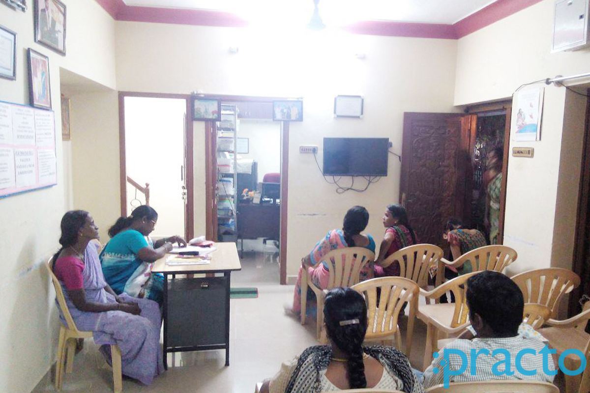 Reception at Sri Sai Lakshmi Clinic Velachery Chennai