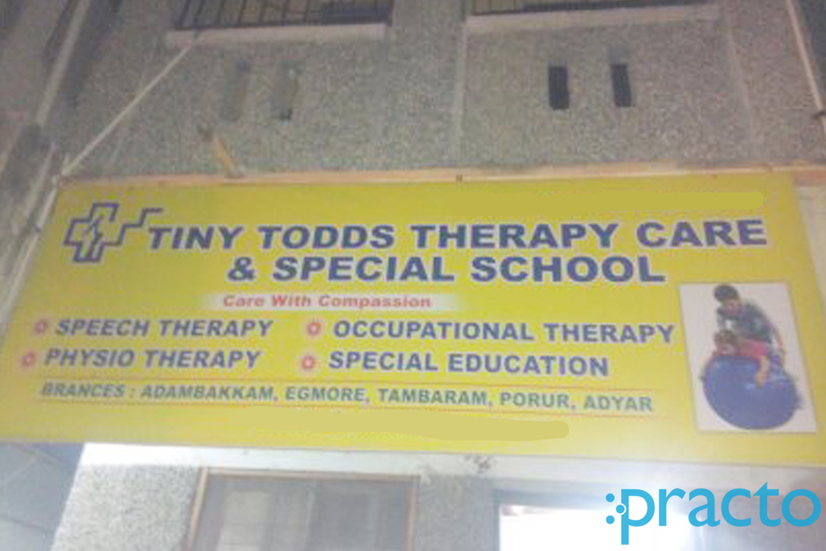 Entrance at Tiny Todds Therapy Care CIT Nagar Chennai