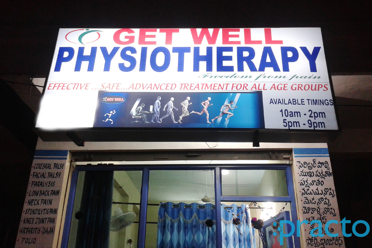 Entrance at Get Well Physiotherapy Clinic Kukatpally Hyderabad