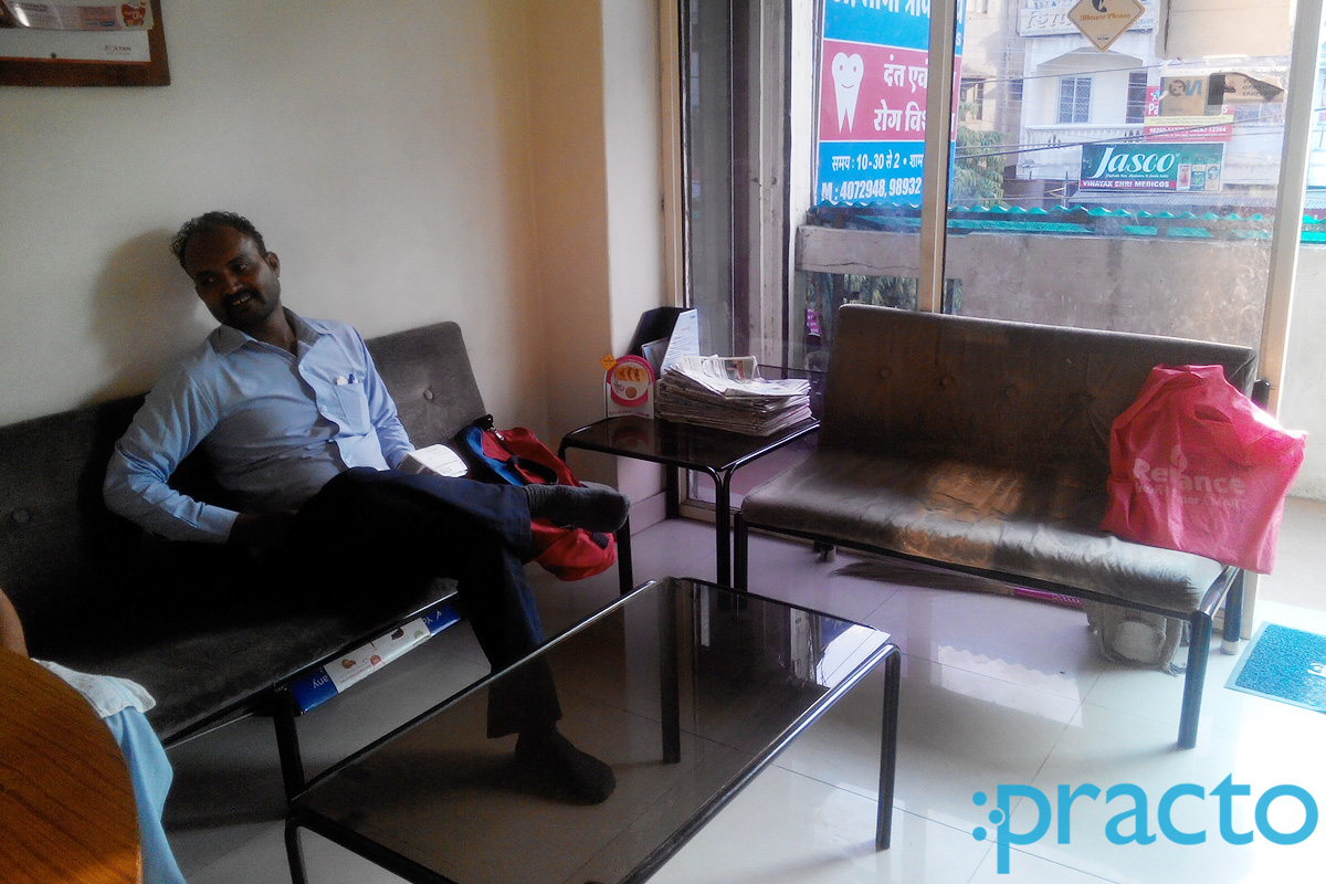 Waiting Area at Dr Pravin Dani's Clinic Old Palasia Indore