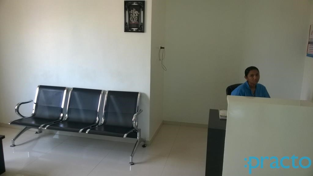 Reception at Om Multispeciality Dental Clinic Althan Surat