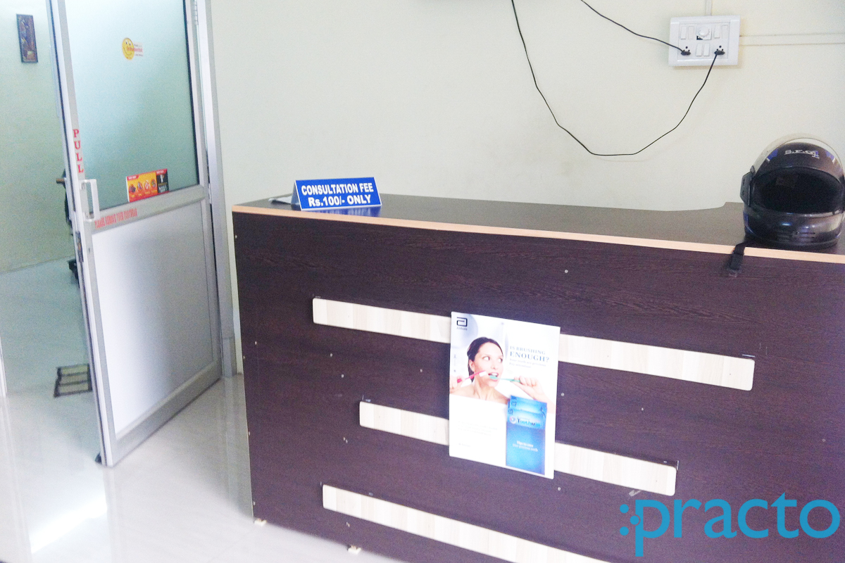 Reception at Dental Care Solutions Ashiyana Lucknow