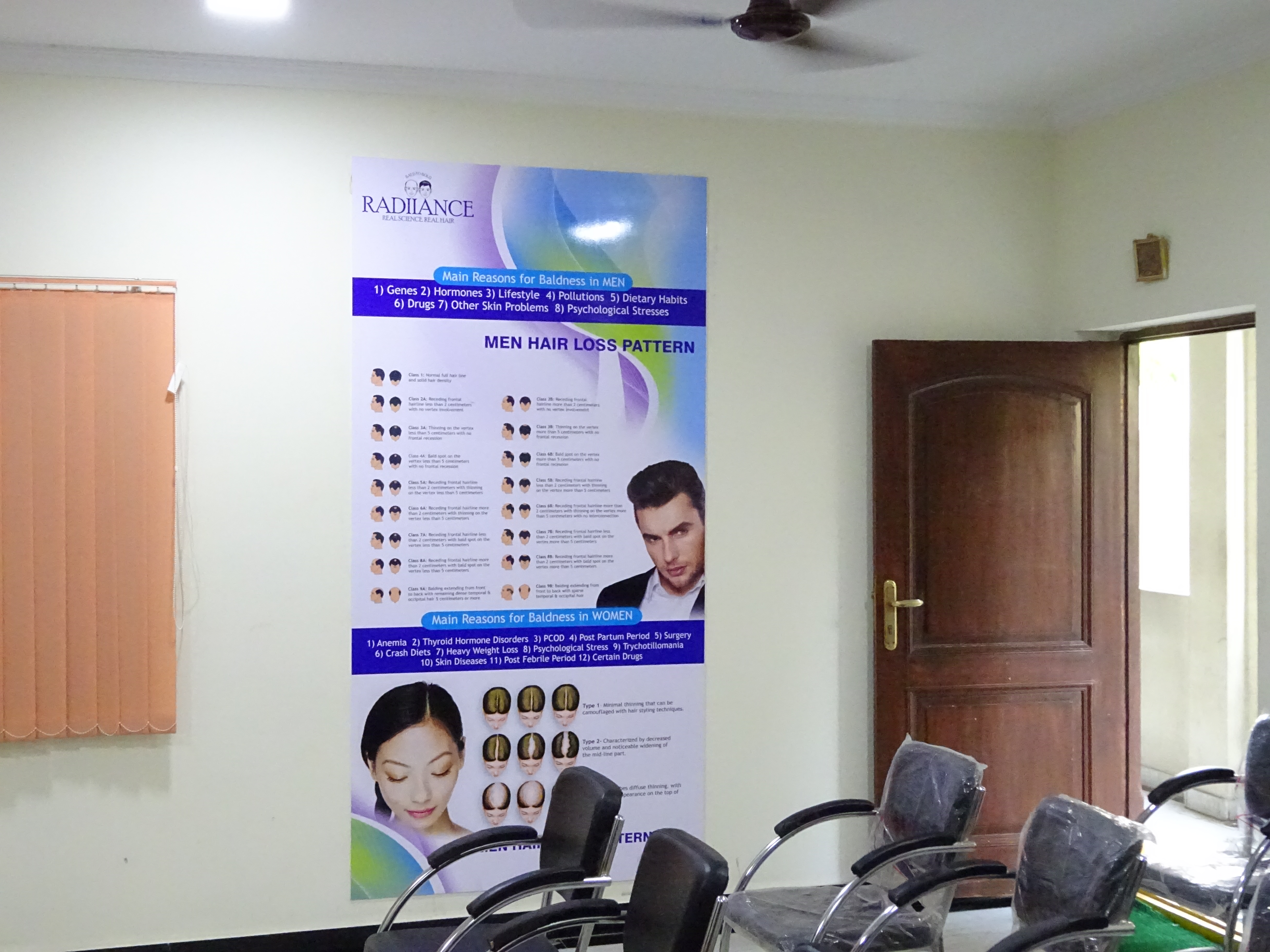 Waiting Area at Radiance  Advance Hair Transplant Center Ameerpet Hyderabad