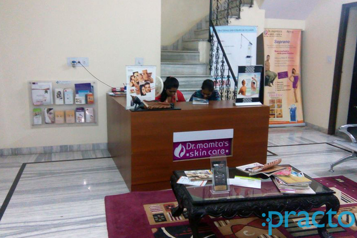 Reception at Dr. Mamta's Skin Care Jodhpur Shastri Nagar Jodhpur