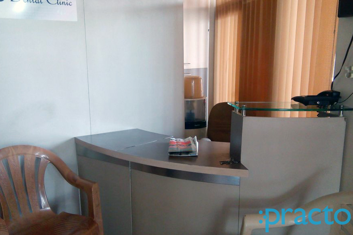 Reception at Smiline Dental Clinic Jodhpur Shastri Nagar Jodhpur
