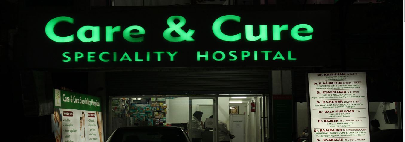 Care & Cure Speciality Hospital Ayanavaram Chennai