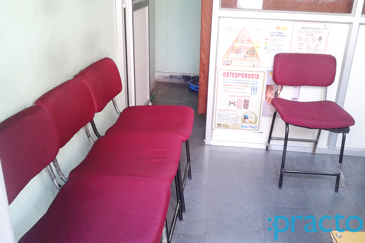 Waiting Area at Dr. Sagar's Homeopathy Clinic Jeedimetla Hyderabad