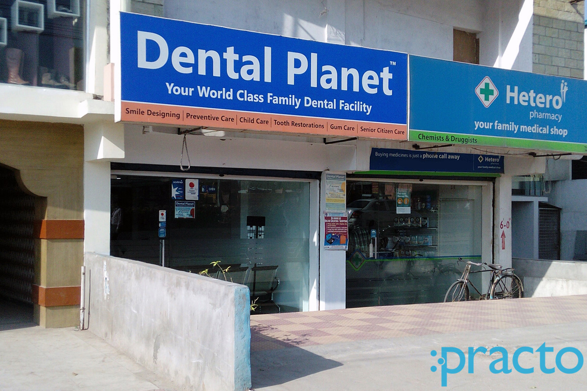 Entrance at Dental Planet Gachibowli Hyderabad