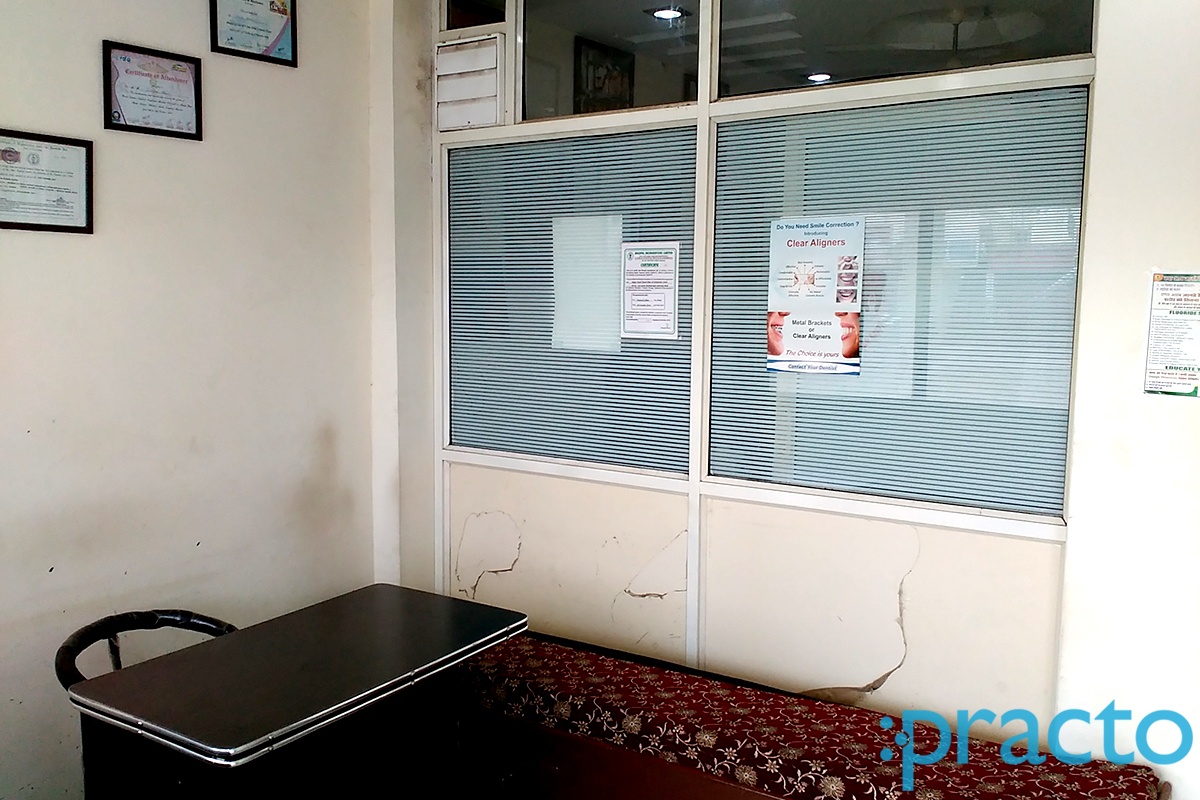 Waiting Area at Happy Tooth Dental Clinic & Orthodontic Center Kolar Road Bhopal