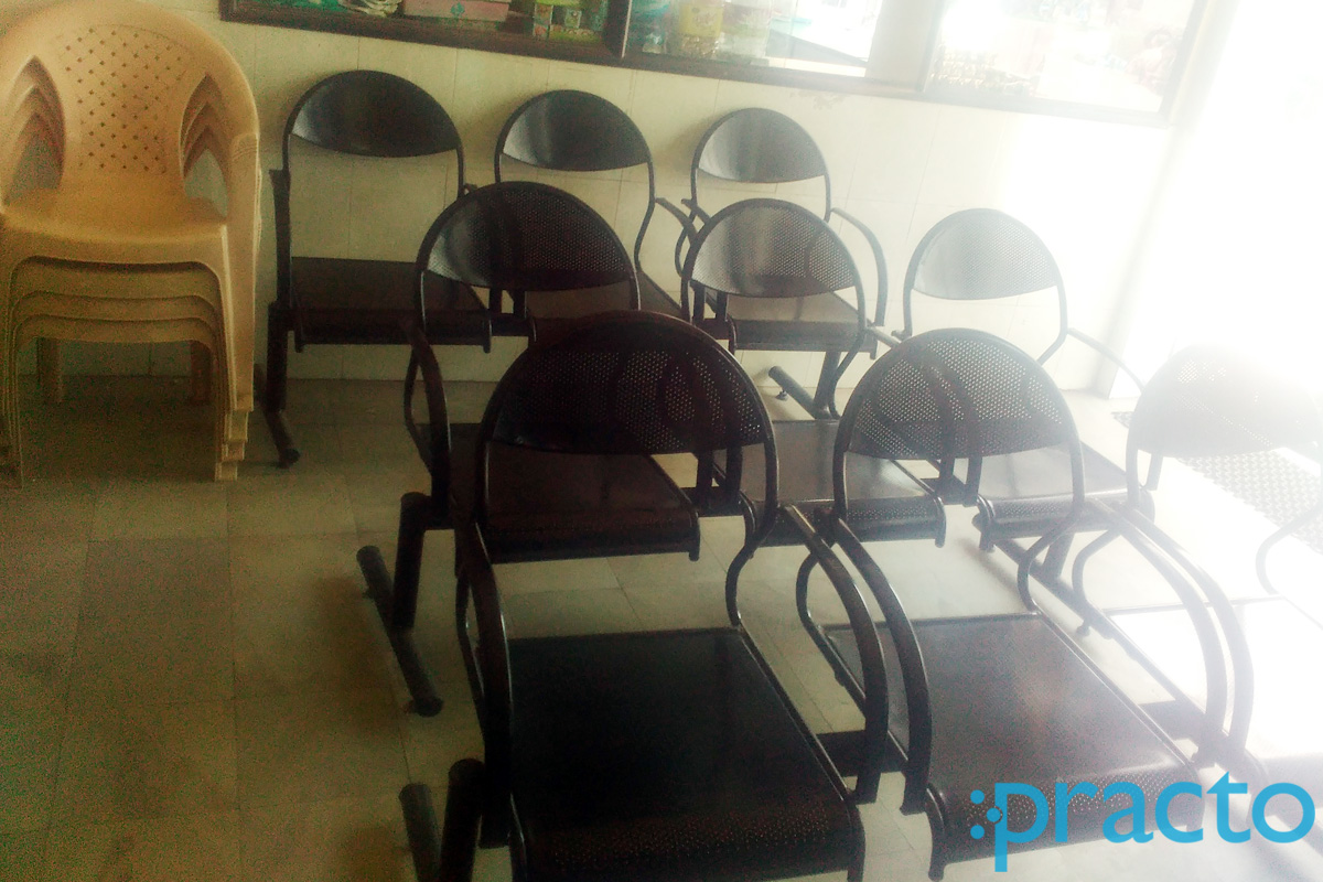 Waiting Area at Green Life Poly Clinic Santosh Nagar Hyderabad