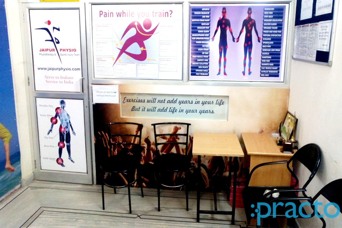 Reception at Jaipur Physio Ajmer Road Jaipur
