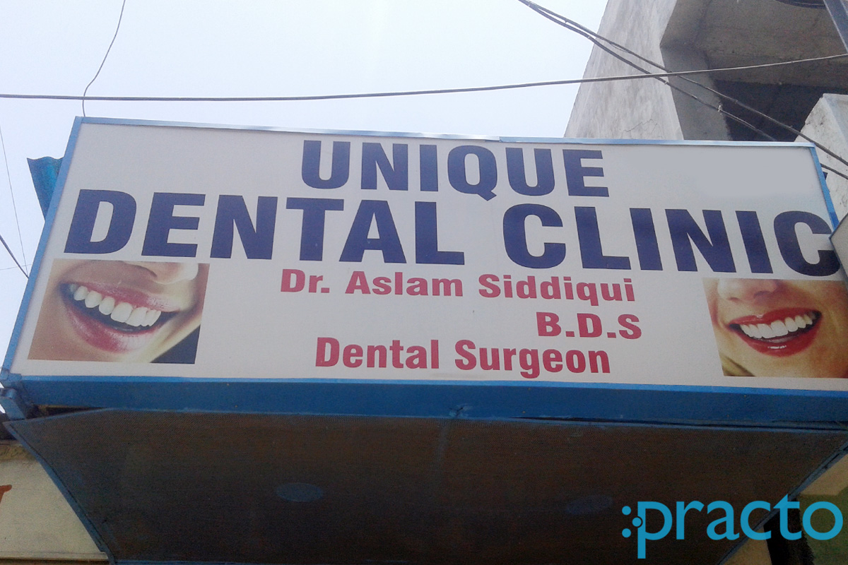 Entrance at Unique Dental Clinic Amberpet Hyderabad