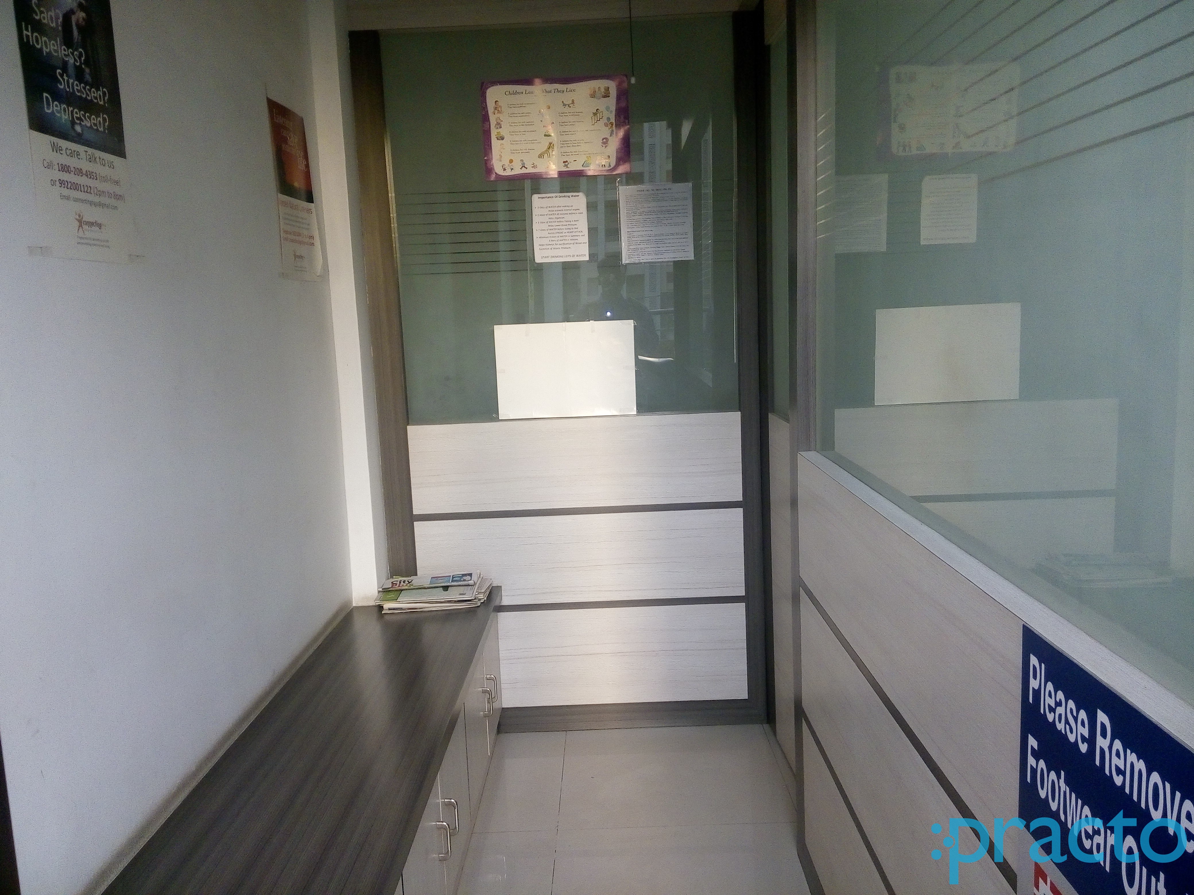 Waiting Area at Arham Clinic Kondhwa Pune