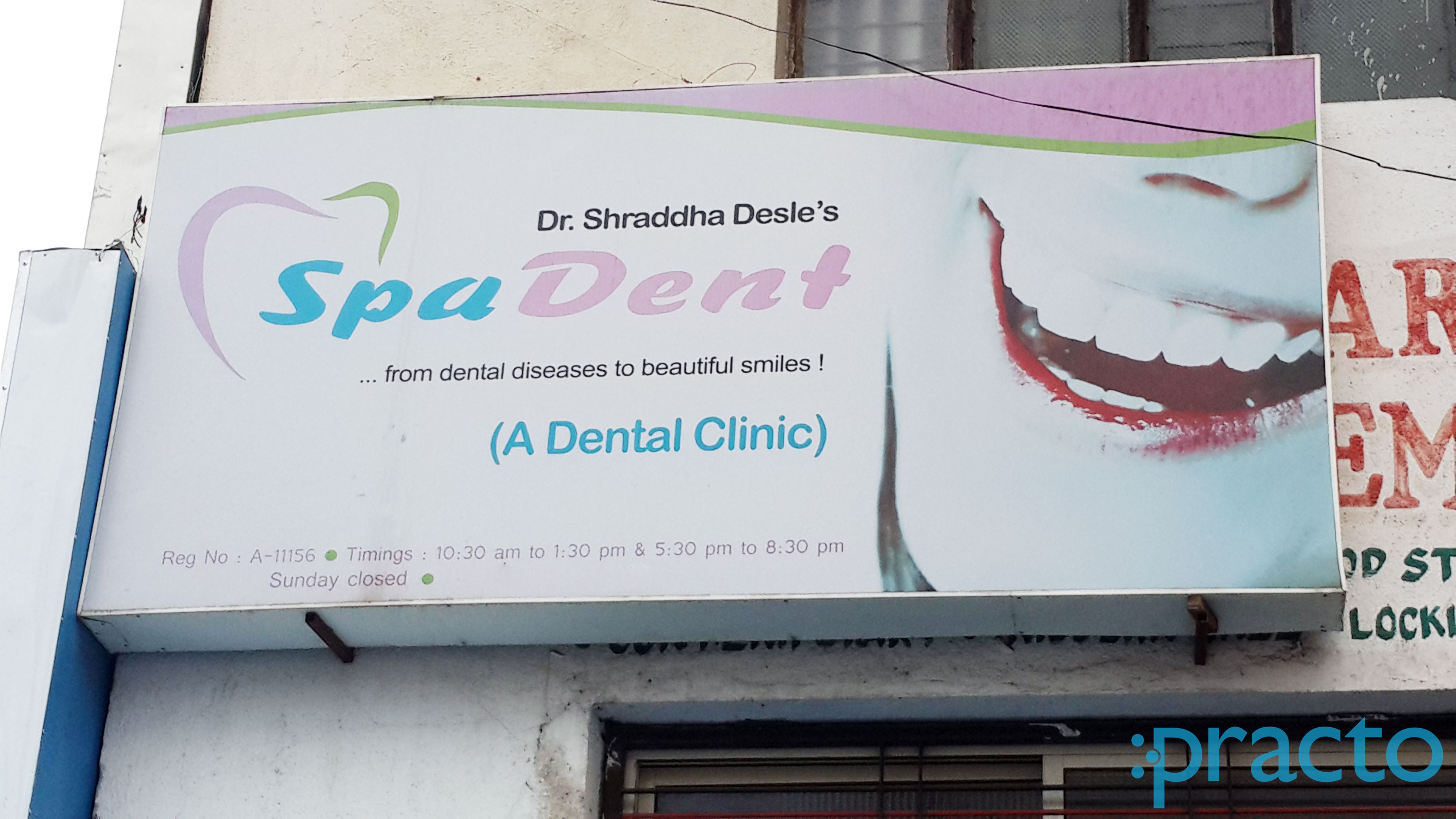 Entrance at Spa Dent Clinic D'souza Colony Nashik