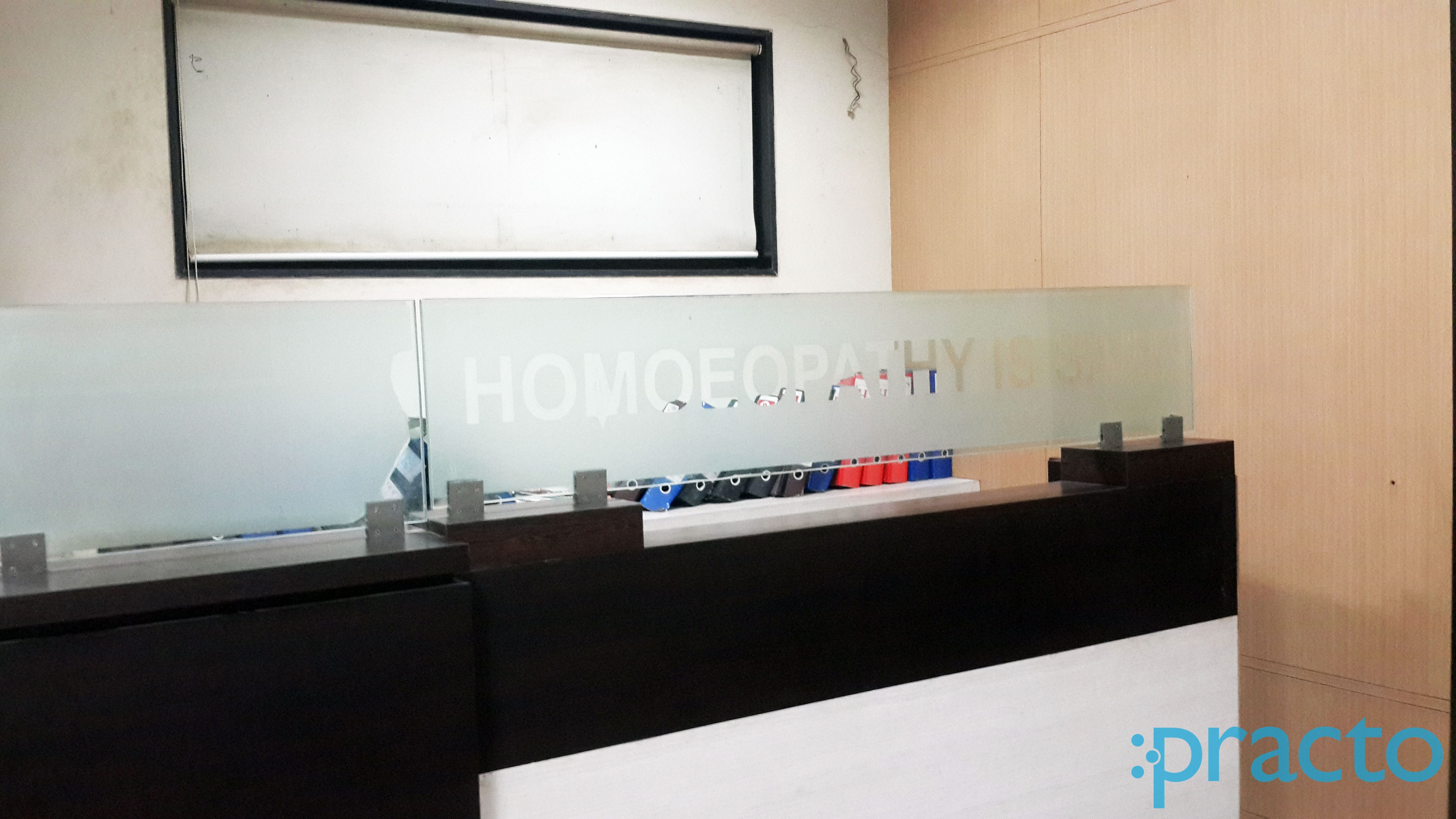 Reception at Astha Homoeopathic Clinic & Research Centre Sawarkar Nagar Nashik
