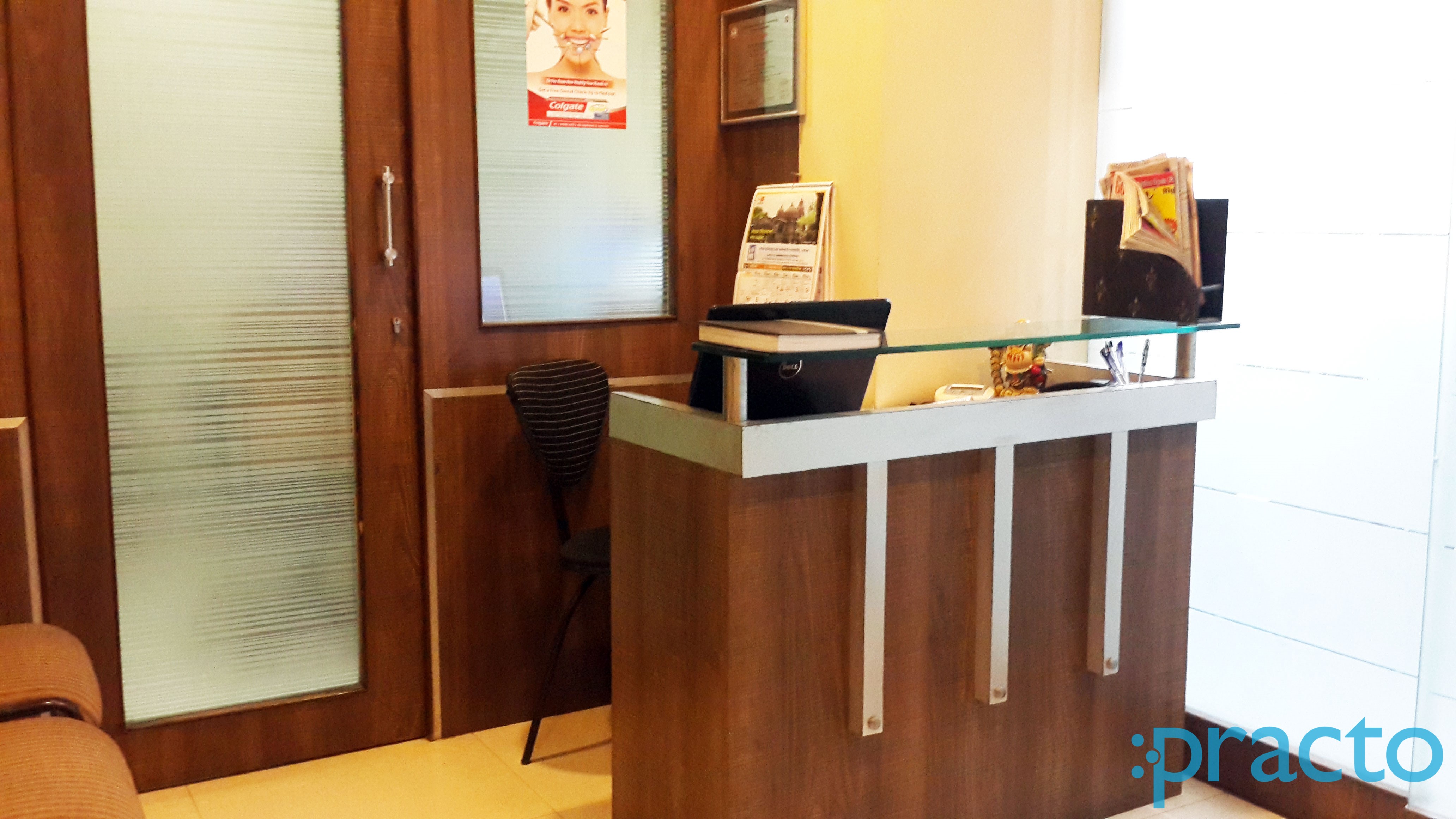 Reception at Dental Expression H P T College Nashik