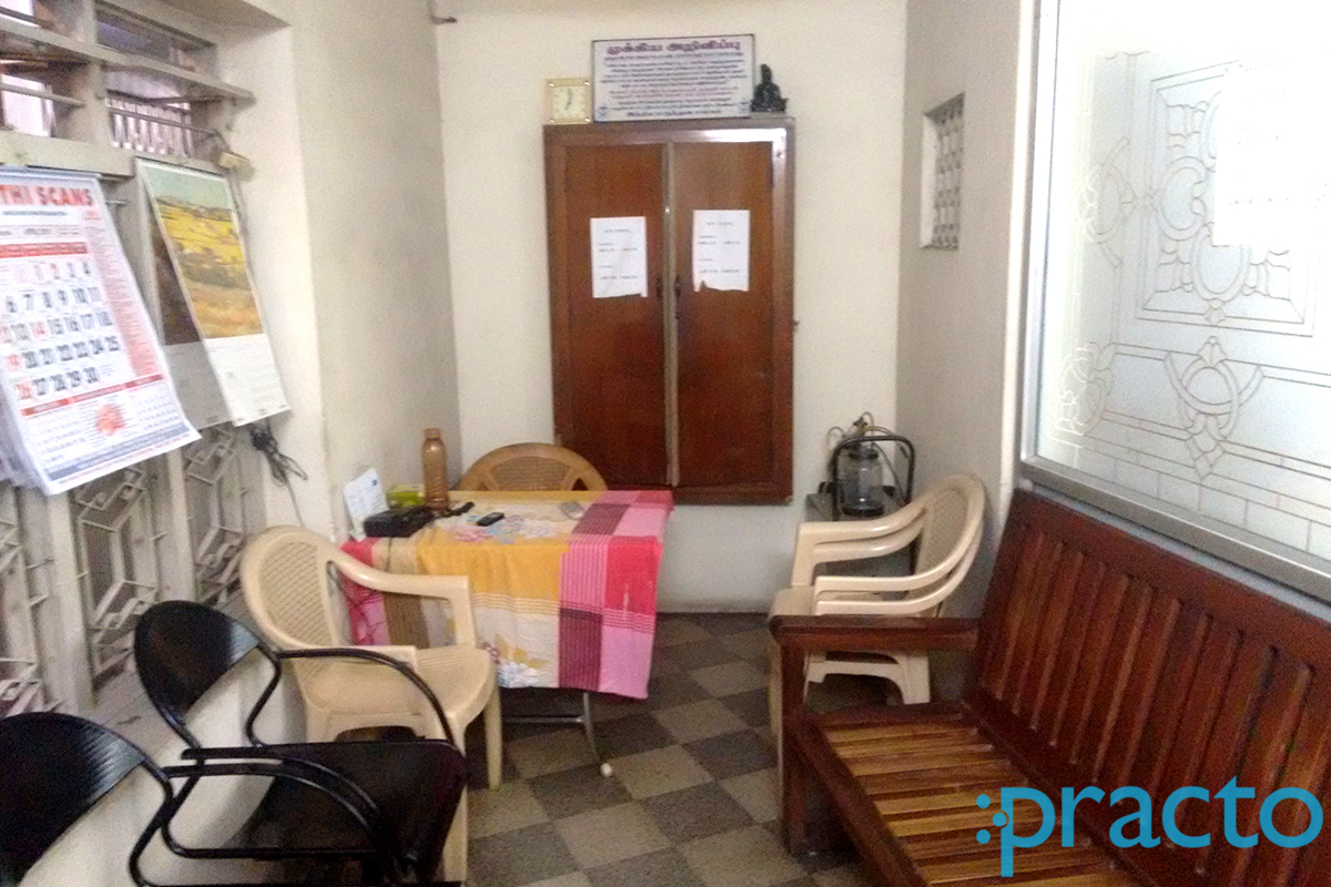 Waiting Area at Jeeva's ENT Clinic Raja Annamalai Puram Chennai