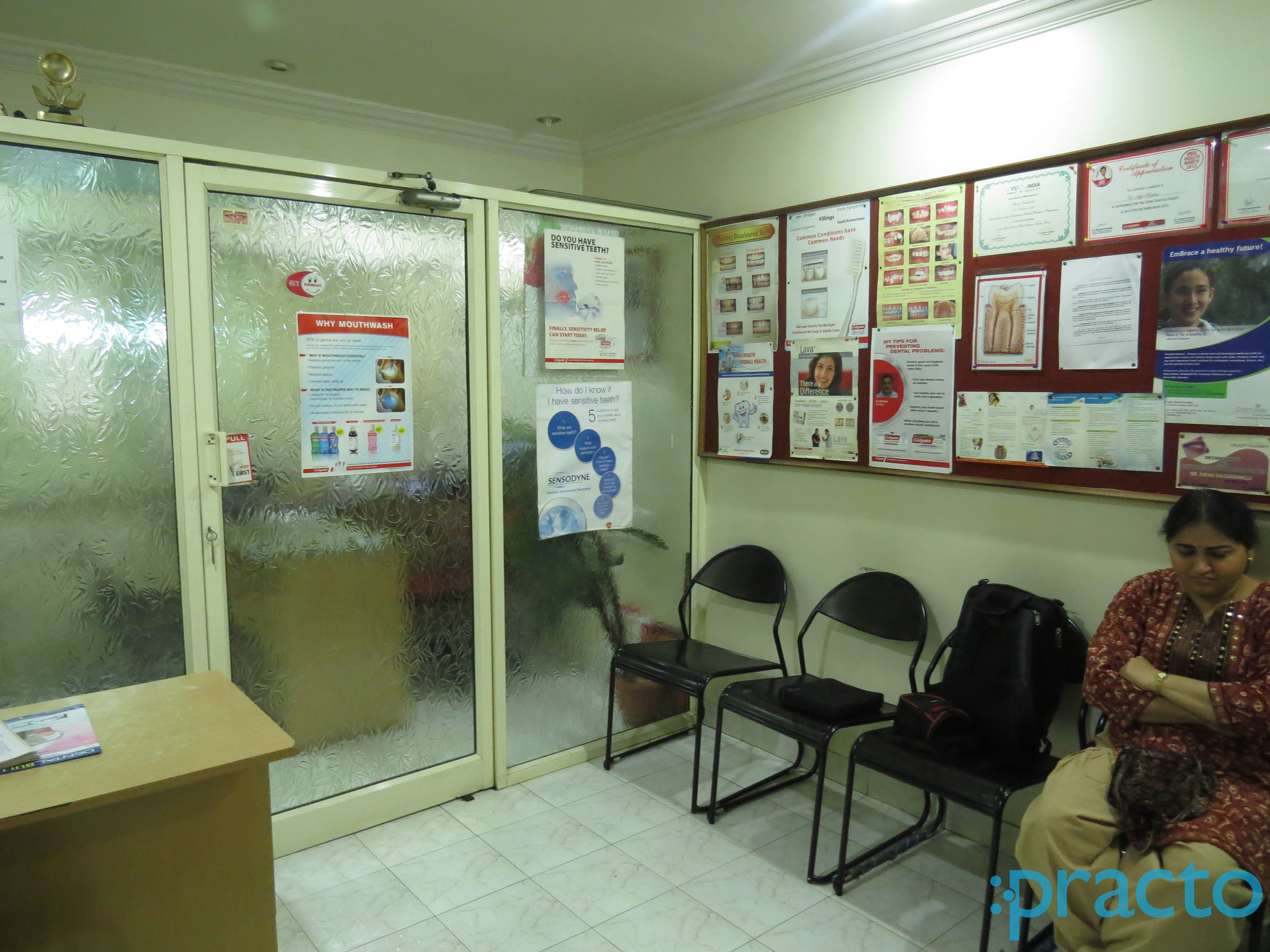 Waiting Area at Dr. Kadam's Dental Clinic Aundh Pune