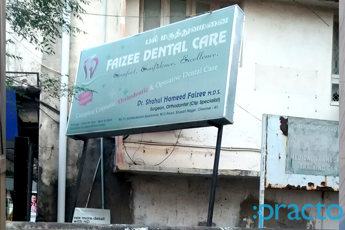 Faizee Dental Care Adyar Chennai