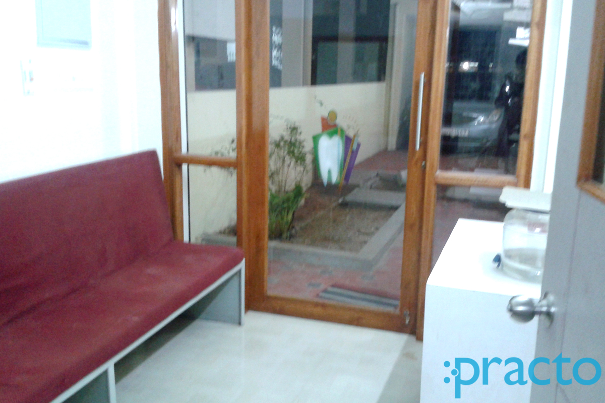 Waiting Area at Pearl Line Dental Care Palavakkam Chennai