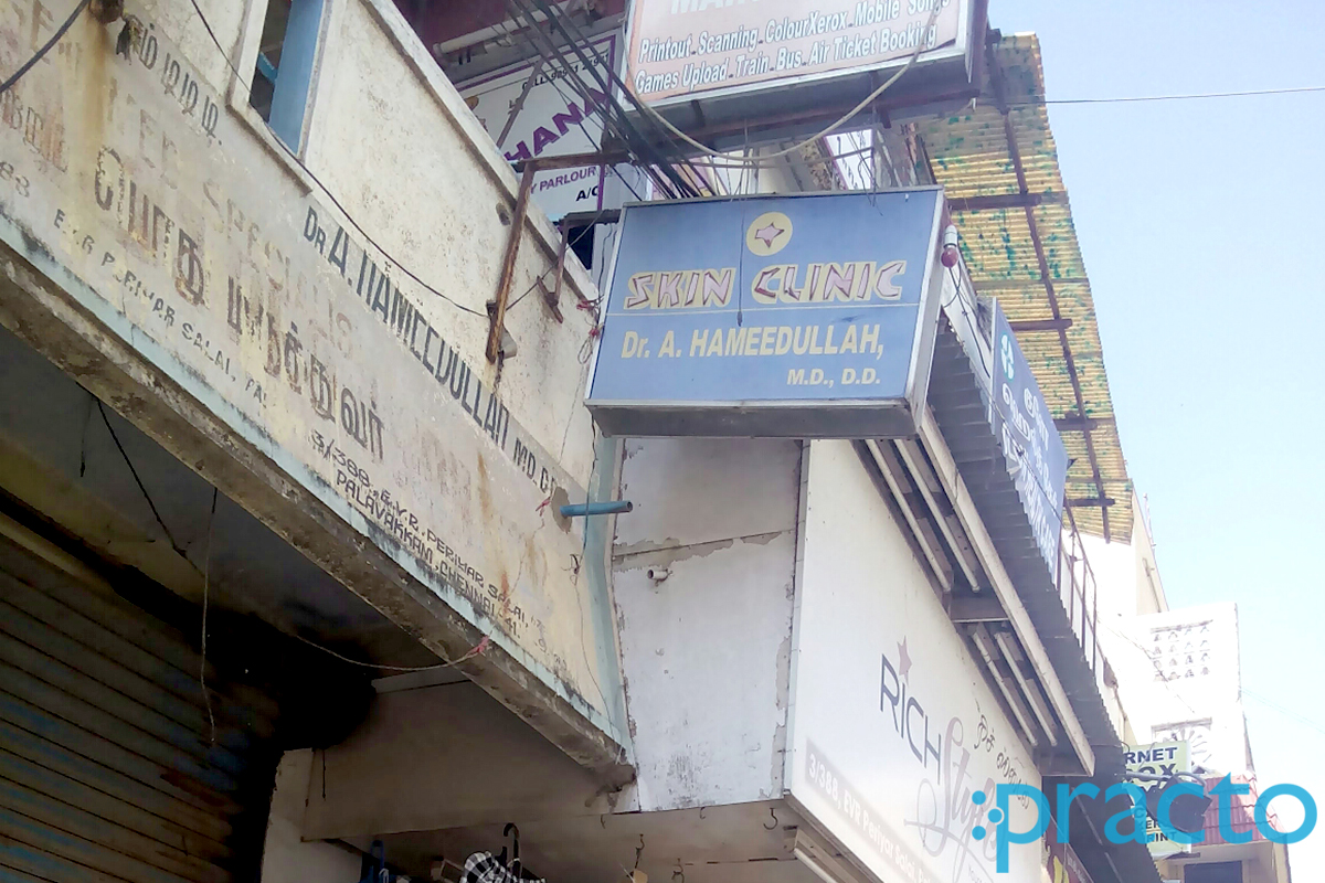 Dr. Hameedullah Skin Clinic Palavakkam Chennai