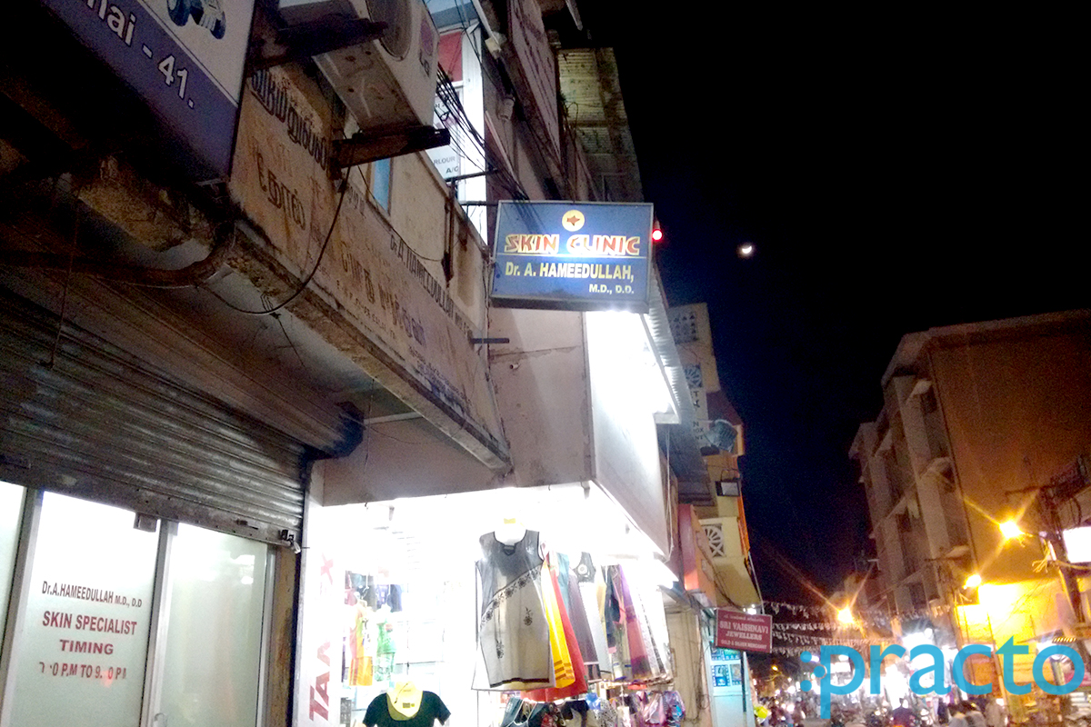 Dr. Hameedullah Skin Clinic Palavakkam Chennai