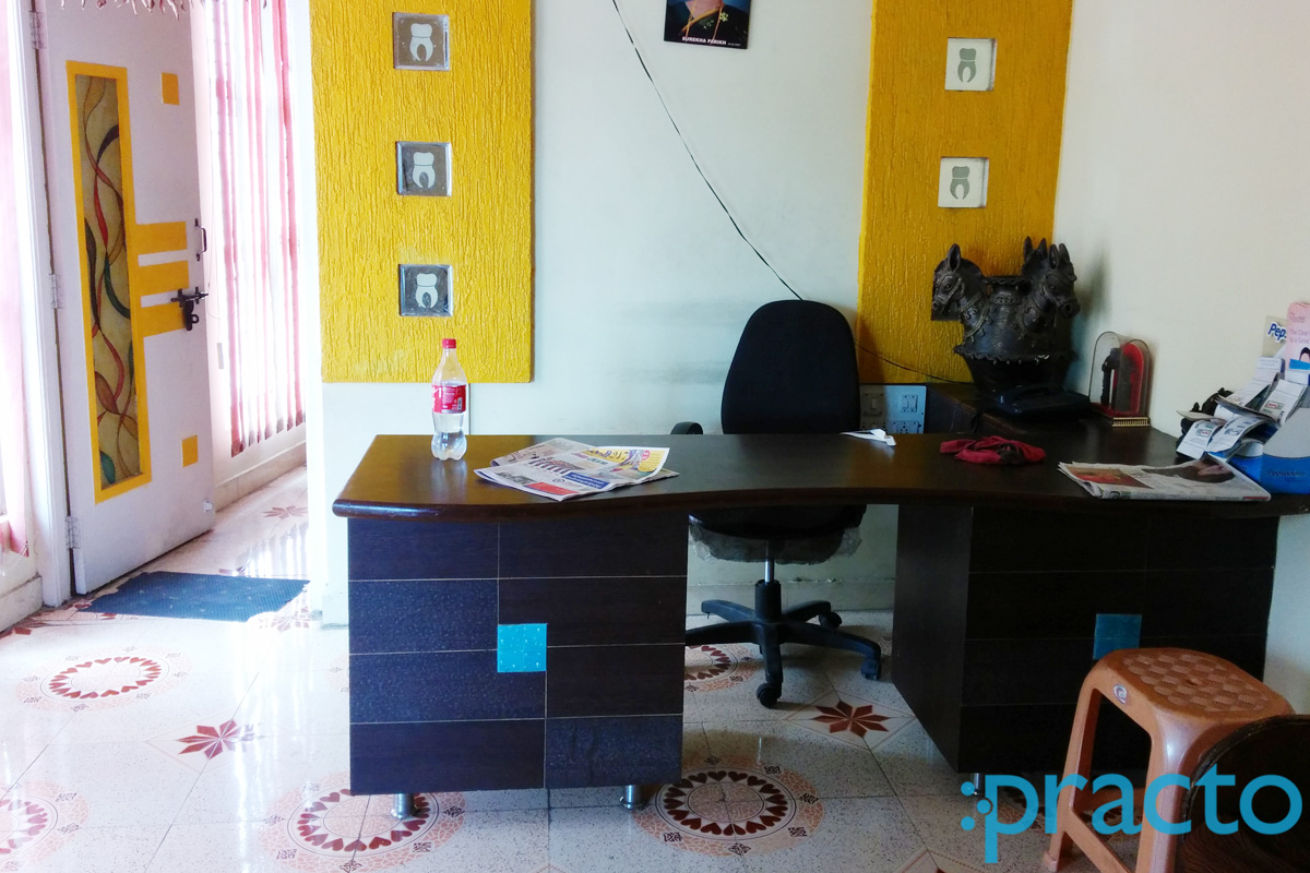 Reception at Parikh's Multi Speciality Dental Clinic Old City Hyderabad