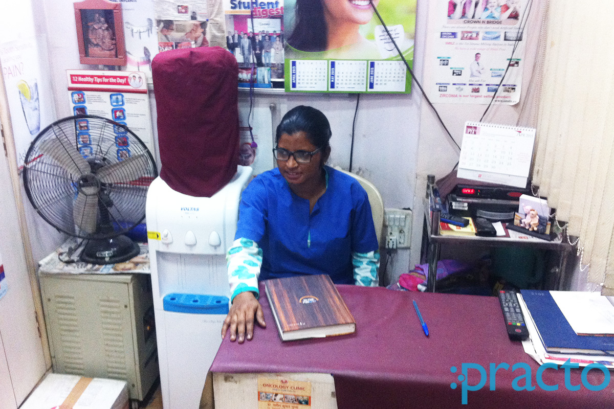Reception at Family Dental Care & Implant Centre Agra Agra