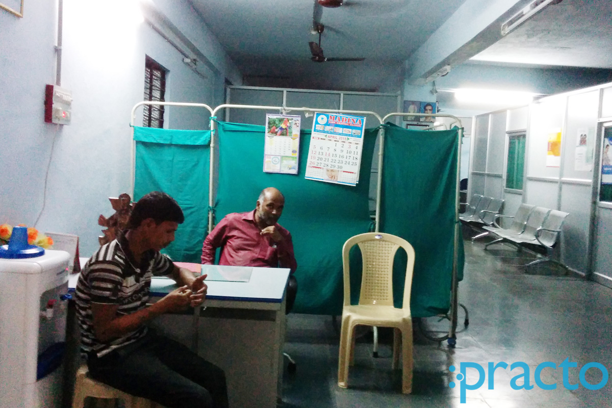 Reception at Hari Om Poly Clinic Old City Hyderabad